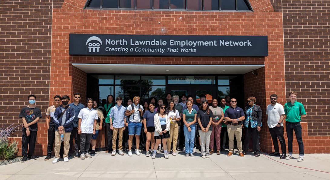 Interns at North Lawndale Employment Network